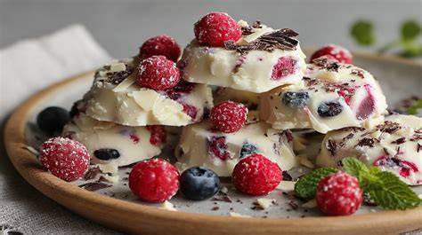 Toppings: Beeren, Schokolade, Kokoscreme
