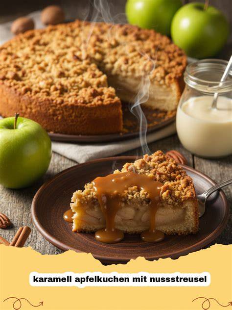 Toppings für Apfelkuchen: Sahne, Vanilleeis, Karamell