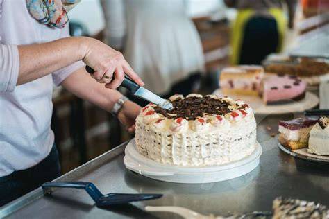 Torte im Anschnitt