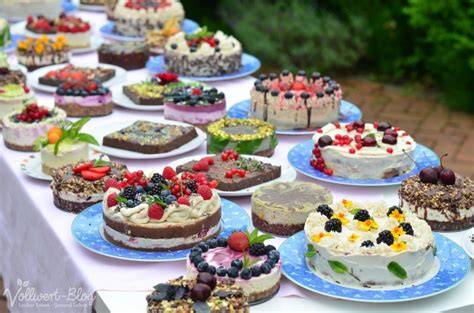 Torten und Kuchenbuffet