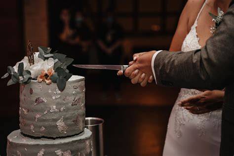 Tortenanschnitt Hochzeit