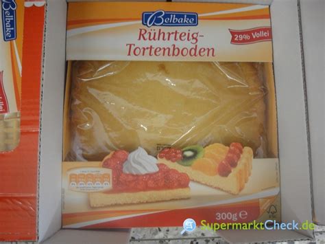 Tortenboden Auswahl im Supermarkt