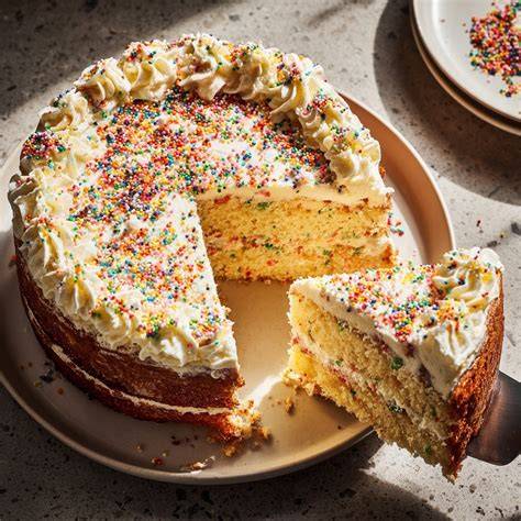 Tortendekoration mit Sahnecreme