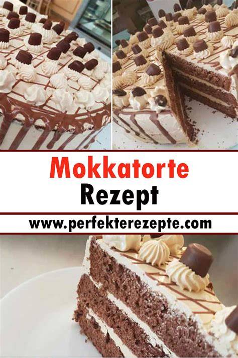 Tortenfüllung und Schichten der Mokkatorte