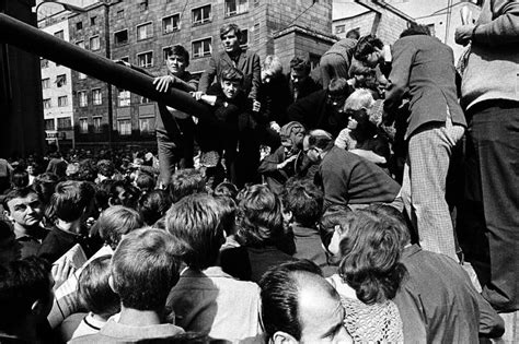 Tortenschlacht historische Fotografie 1968