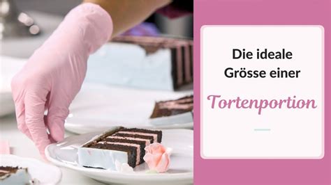 Tortenteile und Portionierung für 20 Personen