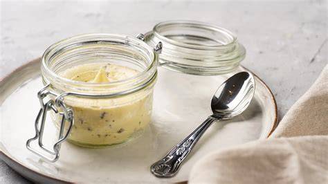 Trüffelbutter aufgeschnittene Scheiben