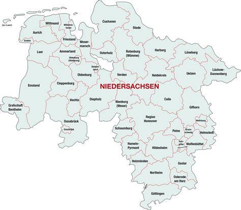Trüffelkarte Niedersachsen