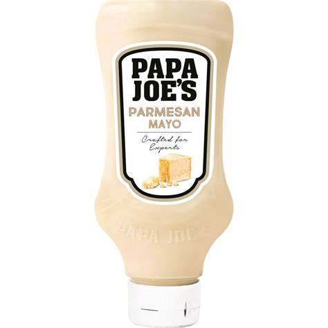 Trüffelmayo neben Parmesanmayo