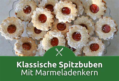 Traditionelle Keksdose mit Spitzbuben