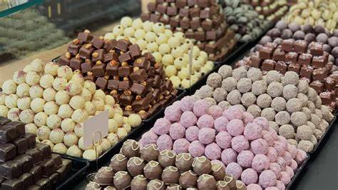 Traditionelle Pralinen und handwerkliche Techniken