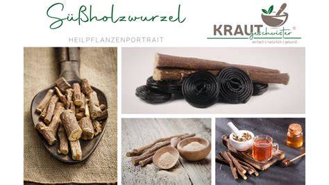 Traditionelle Süßholzwurzel und moderne Lakritzprodukte