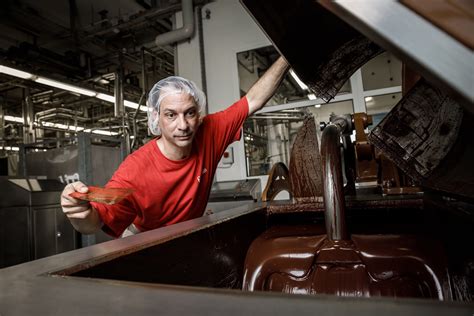 Traditionelle Schweizer Schokoladenproduktion