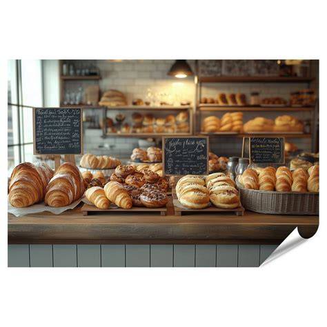 Traditionelle deutsche Bäckerei-Theke mit verschiedenen Käsekuchen-Varianten