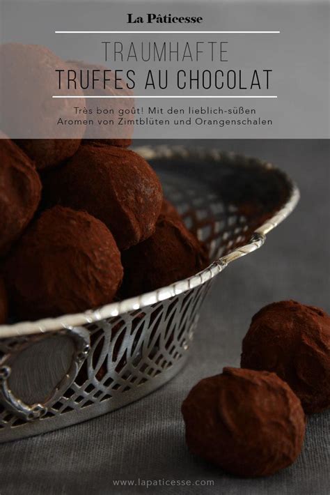 Traditionelle französische Pralinen und Schokoladentrüffel