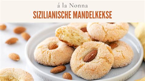 Traditionelle italienische Mandelkekse auf Märkten