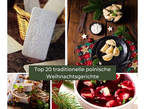 Traditionelle polnische Weihnachtsdesserts allgemein