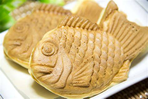 Traditionelles Taiyaki mit Füllungen