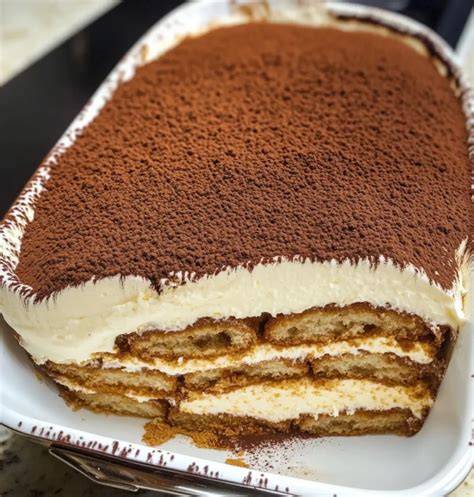 Traditionelles italienisches Dessert: Tiramisu