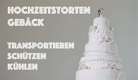 Transport und Lieferung von Hochzeitstorten