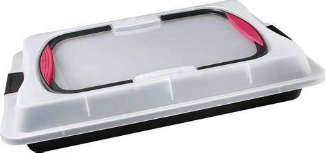 Transporttipps: Blechkuchen mit Haube, Abdeckung zum Tröpfchen-Effekt