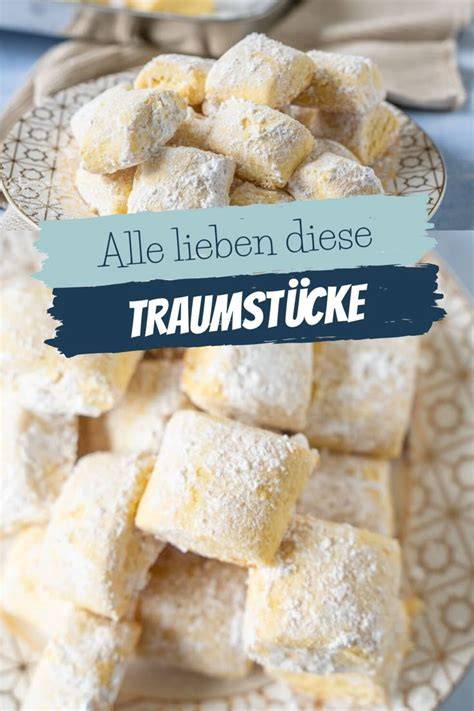 Traumstücke Mürbeteigrolle und geschnittene Kekse