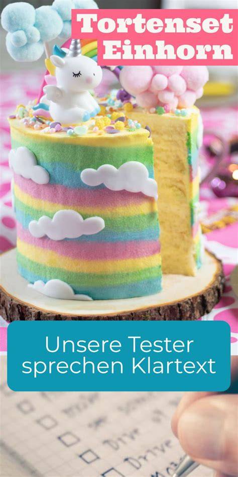Trendmotive und Kreationen von Einhorntorten