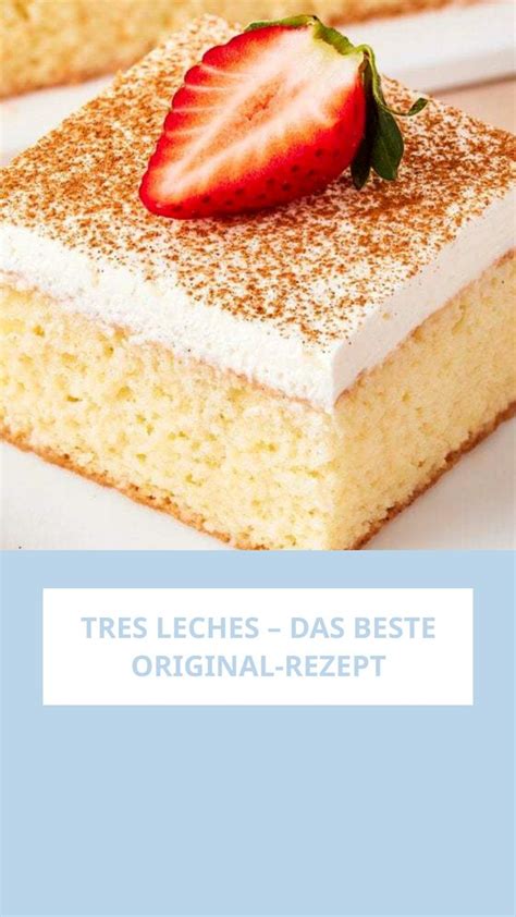 Tres Leches Kuchen, getränkt und mit Sahne getoppt