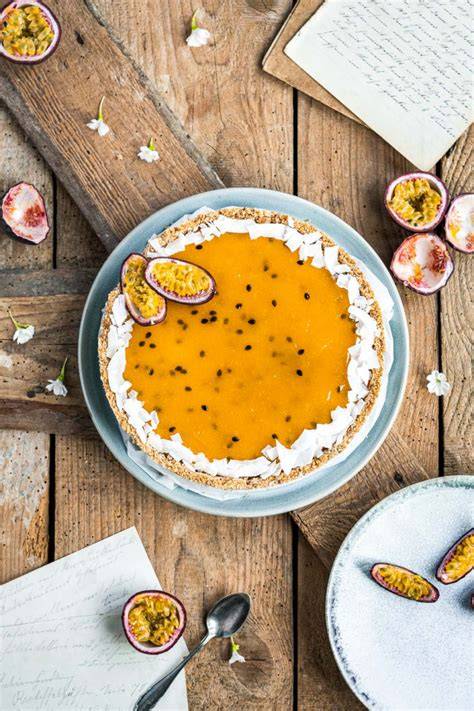 Tropen-Feeling auf dem Kuchenteller: Passionsfrucht, Mango, Schokolade