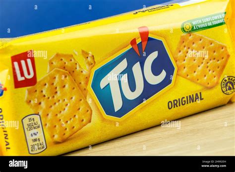 Tuc Kekse Verpackung und Inhaltsstoffe