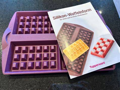 Tupperware Silikon Waffelform