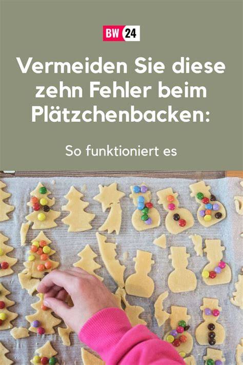 Typische Fehler beim Plätzchenbacken und Profi-Tipps