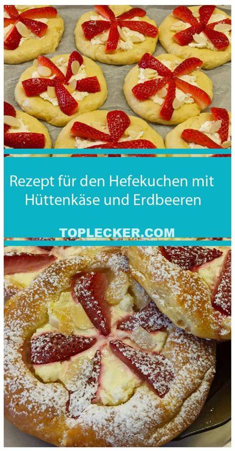 Typische Zutaten für Hefekuchen mit Quark-Pudding-Füllung