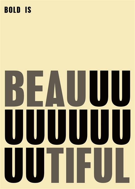 Typografie Bold und moderne Produktfotografie