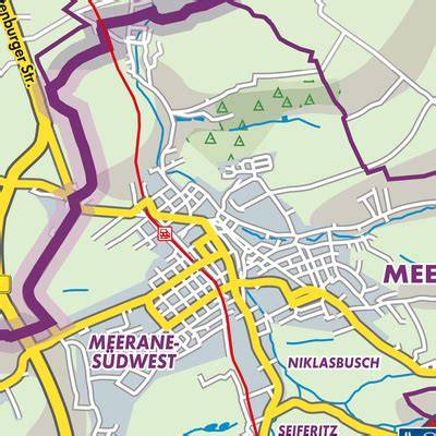Umgebung und Freizeitmöglichkeiten Meerane