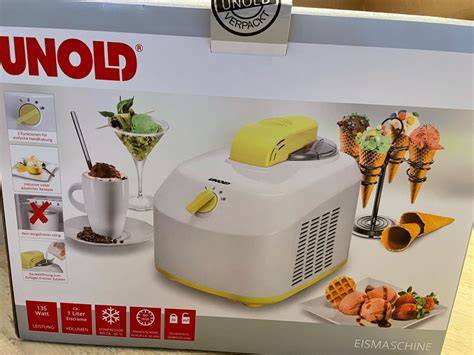 Unold Eismaschine - Aufbau und typische Defekte