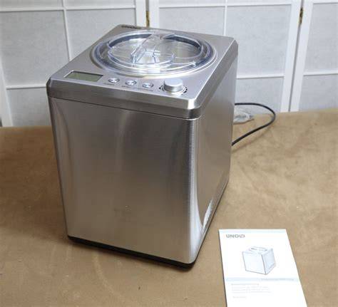 Unold Profi Plus 48880 Eismaschine mit Edelstahlgehäuse