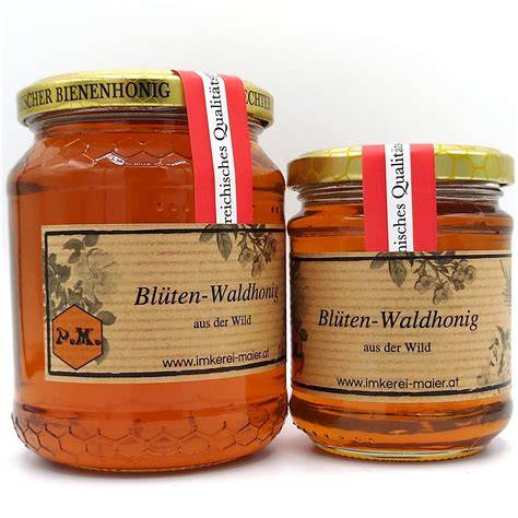 Unterschied Blütenhonig und Waldhonig - Honigkarte