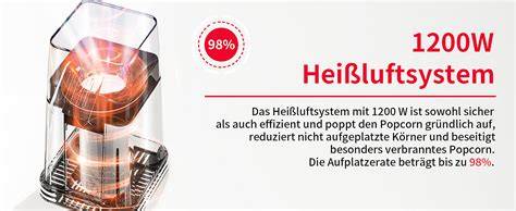 Unterschiede: Heißluft-Popcornmaschine vs Kesselmaschine