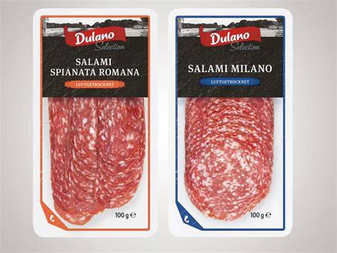 Unterschiedliche Verpackungen für dasselbe Produkt - Beispiel Salami bei Aldi