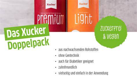 Unterschiedliche Xylit-Produkte: Light und Premium