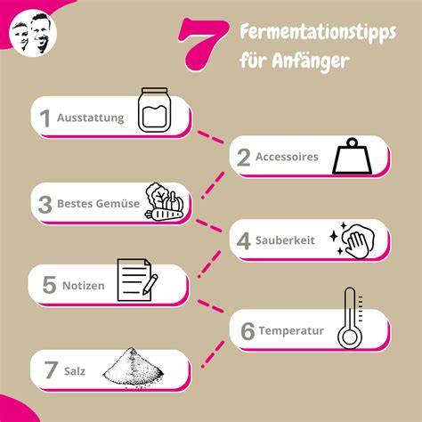 Utensilien für Fermentation