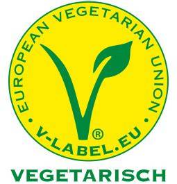V-Label Kennzeichnung für vegetarische Produkte