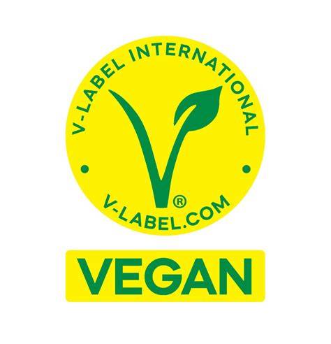 V-Label und FSC-Logo für nachhaltige und vegane Produkte