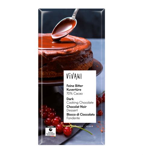 VIVANI Schokolade für Muffins
