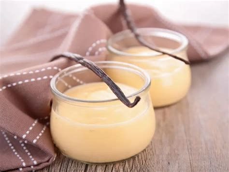 Vanillecreme im Glas, Weihnachtsmarkt-Stimmung