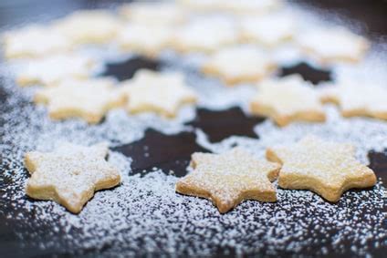 Vanilleplätzchen und Proteinkekse ohne Zucker
