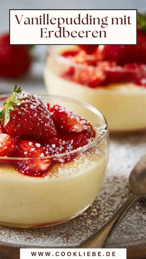 Vanillepudding selbstgemacht, cremig und frisch