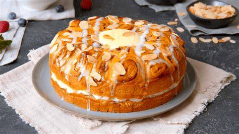 Vanillepudding und Hefeteig Zutaten