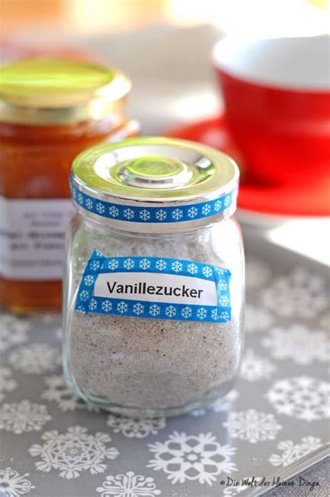 Vanillezucker in der Küche - Infografik